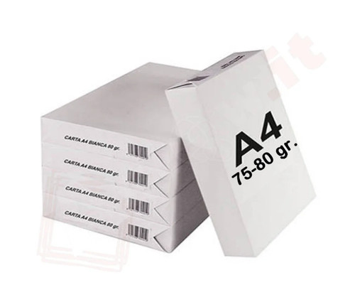 Risma carta mq 500 - a4, g/mq