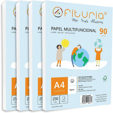 Risma Di Carta A4 De 90Gr Con