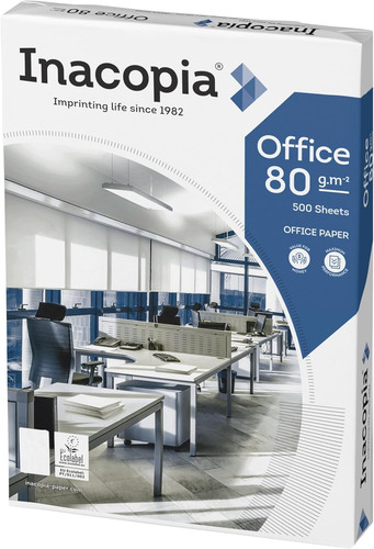 Inacopia office carta 80gr - office, a4