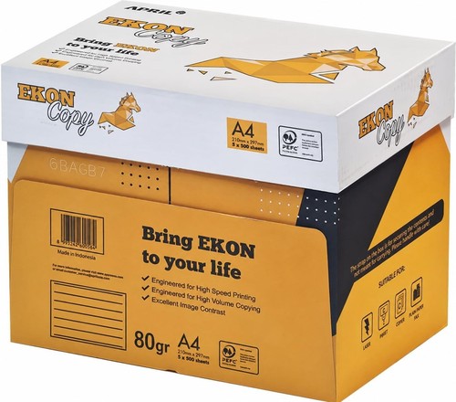 Ekon carta 80gr - a4, 5