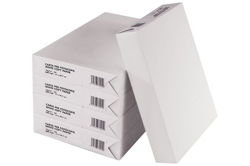Pacco risme fogli carta - pacco,