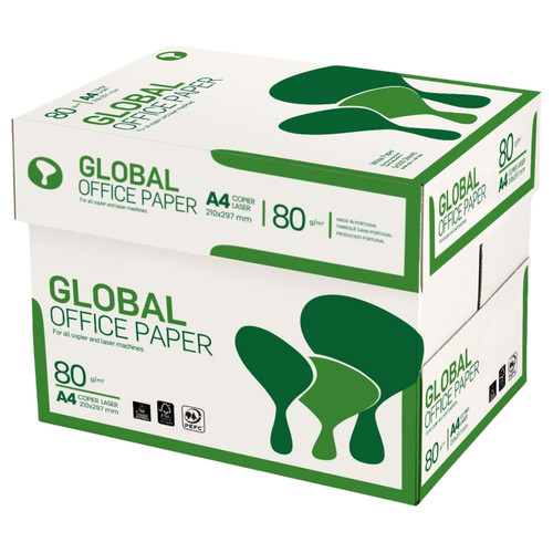 Carta 80gr global - 80gr, office