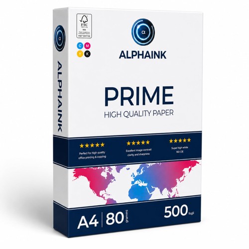 Alphaink carta 80gr - alphaink, a4
