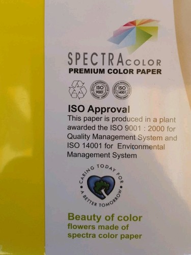 Risma carta colorata giallo - colorata,