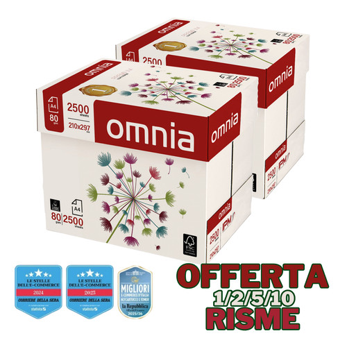 Carta omnia 500 fogli gr - a4,